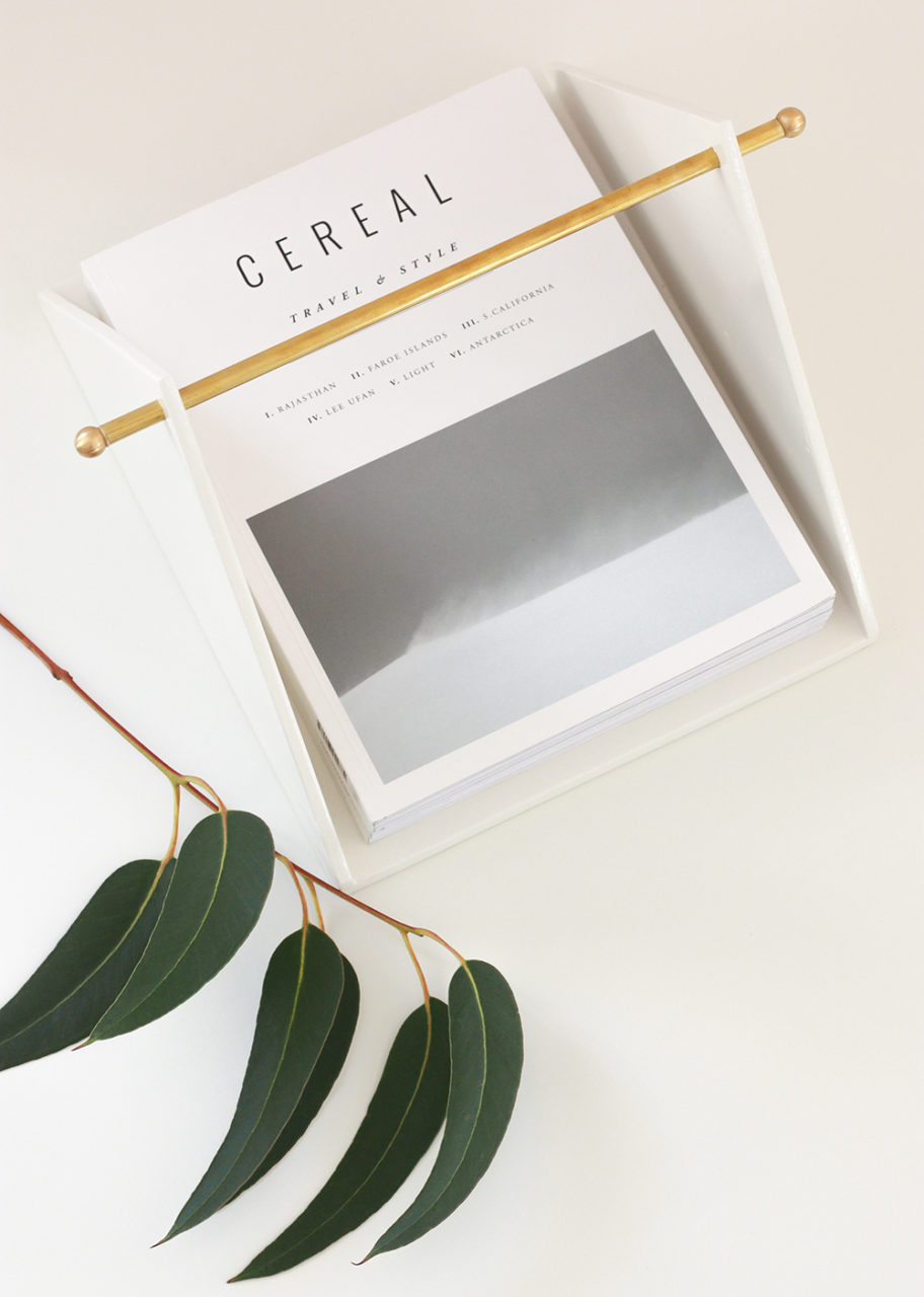 Es ist DIY Zeit: Zeitschriften Caddy für meine Lieblingsmagazine – lilaliv