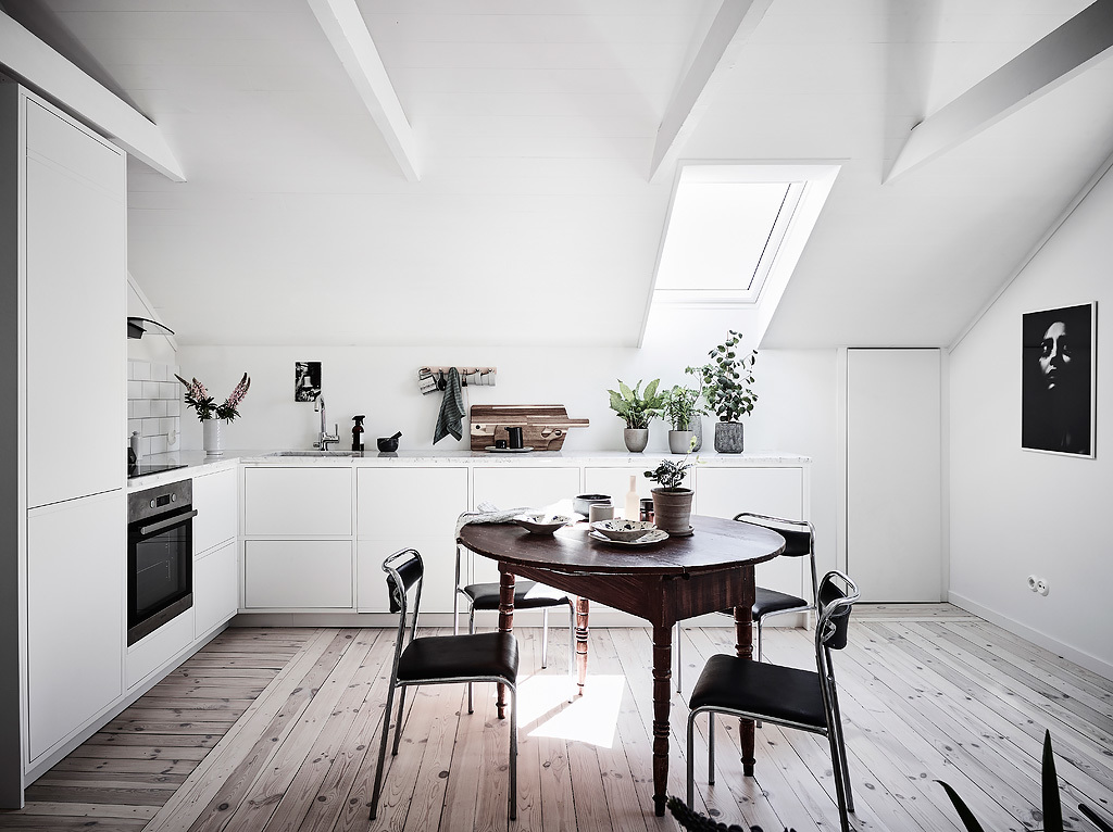 60 Quadratmeter unter dem Dach – lilaliv